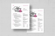 Modern Y2K Resume Template, a Resume Template by BrandPacks (Thumbnail 2 of 4)