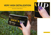 Phone Screen Mockup Set, an iPhone Mockup by Country4k (Thumbnail 2 of 4)