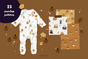 Autumn baby animals, an Animal Illustration by tatiletters (Thumbnail 8 of 11)