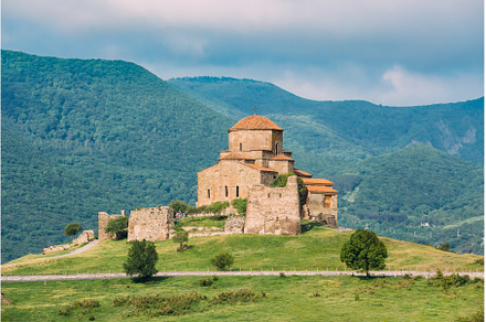 Mtskheta Georgia. Scenic View Of, an Architecture Photo by Our Amazing World