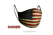 Face mask mockup, a Mask Mockup by Radmila (Thumbnail 3 of 8)