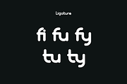 Gentyan - Minimal Logo Font, a Sans Serif Font by Iqsiart Studio (Thumbnail 2 of 7)