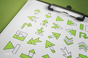Arrows Vector Icon Set, an Icon by Krukowski Graphics (Thumbnail 5 of 6)
