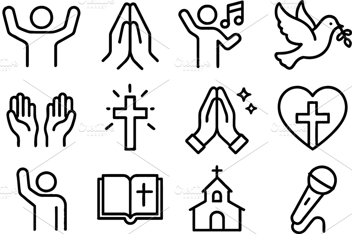 Vector illustration of line icons, an Illustration by ZinetroN