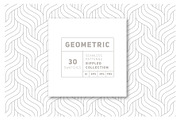 Rippled Seamless Patterns v.1, a Pattern Graphic by Curly_Pat (Thumbnail 1 of 8)