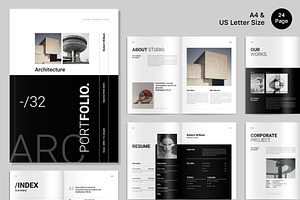 Architecture Portfolio Canva