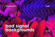 Bad Signal Backgrounds Vol. 02, a Background Graphic by dvtchk (Thumbnail 1 of 5)