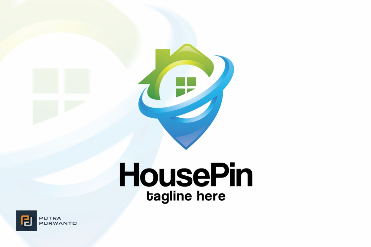House Pin - Logo Template, a Branding & Logo Template by putra_purwanto