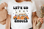 Groovy Halloween PNG Sublimation, a Work Illustration by Dream Creation (Thumbnail 3 of 5)