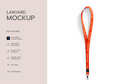 Corporate ID Lanyard Mockup, a Product Mockup by graphypix (Thumbnail 2 of 4)
