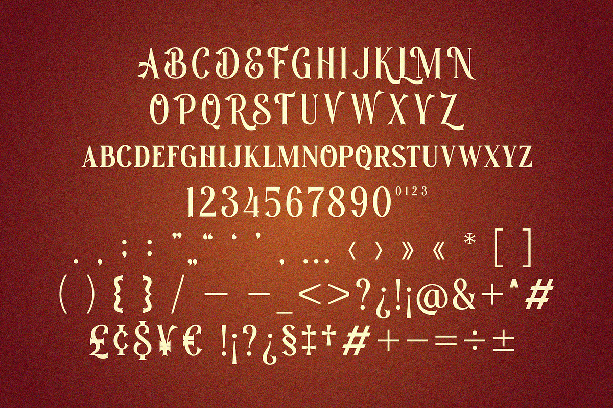 Meratus - Vintage Display Serif, a Blackletter Font by Almeera Std (Photo 7 of 8)