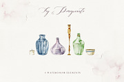 FIG & POMEGRANATE watercolor/pencil, a Decorative Illustration by long summer (Thumbnail 7 of 14)