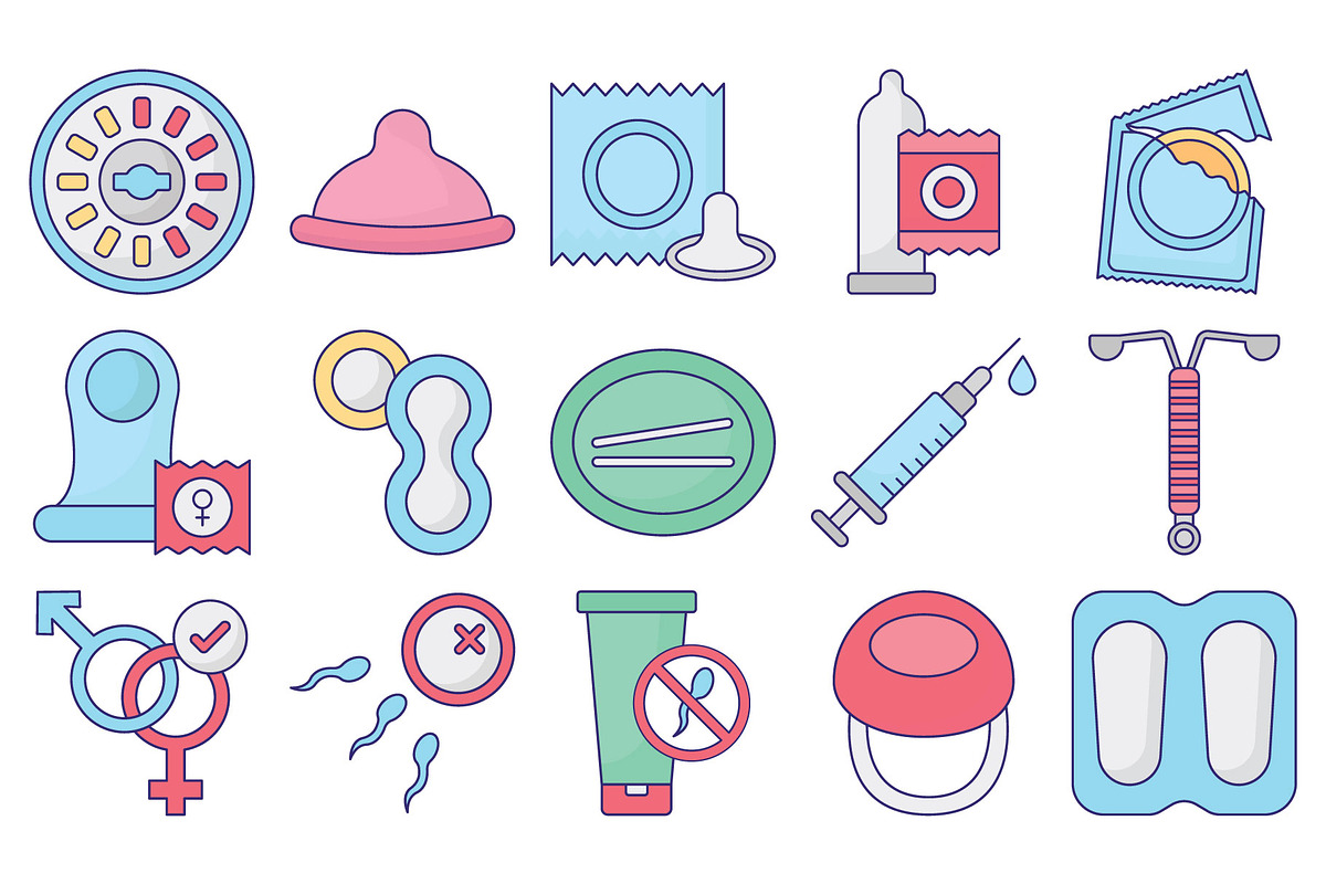Reproductive Health Vector Icons, a Solid Icon by Vector Portal (Photo 2 of 5)