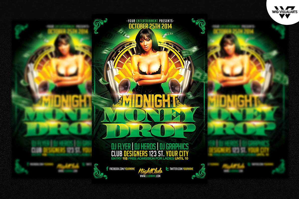 MONEY Flyer Template, a Flyer Template by WG DESIGN (Photo 1 of 4)