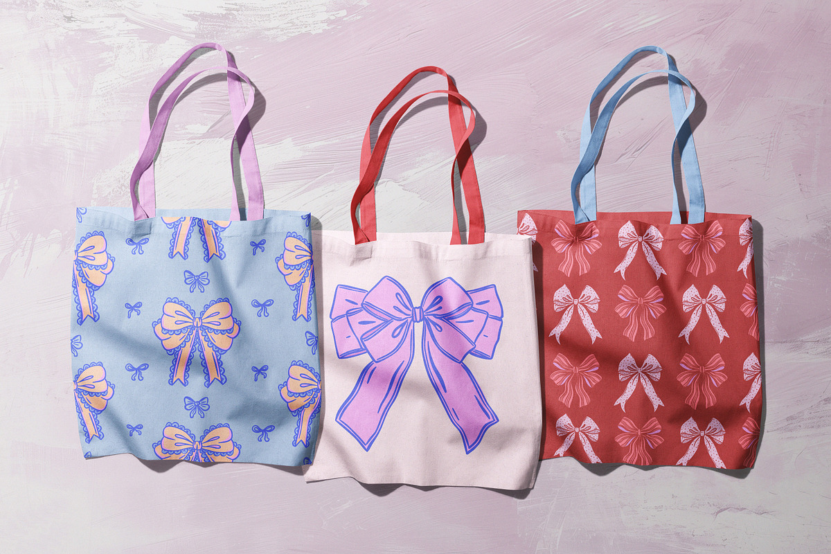Charming Bows, Patterns & Templates, an Object Graphic by Leila Divine (Photo 18 of 20)
