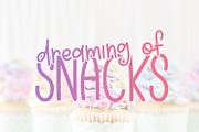 Marshmallow Cupcake, a Script Font by Kristy Hatswell (Thumbnail 2 of 5)