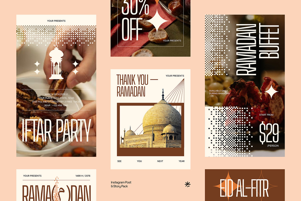 Ramadan Event Instagram - Ghoul 2, a Social Media Template by fakhroo (Photo 1 of 4)