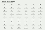 Daily Life & Self-Care Line Icons, an Outline Icon by Symbolic Language (Thumbnail 2 of 3)