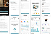 Habit Tracker Personal Growth UI Kit, an UI Kit Template by Creative Perspective (Thumbnail 2 of 4)