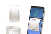 Smartphone receipt. 3d phone mobile, a Technology Illustration by Stock-Smart-Start (Thumbnail 3 of 3)