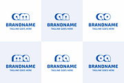 Letters AM MA AN NA AO OA Bold Logo, a Branding & Logo Template by Pray Art Design Studio (Thumbnail 1 of 2)