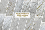 Cracked Grey Gold Concrete Marble, a Texture Graphic by UniqueMe (Thumbnail 1 of 9)