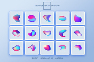 Creative & Vibrant Gradients Set