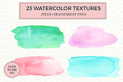 Watercolor design kit, a Texture Graphic by Bang Bang Bureau (Thumbnail 2 of 7)