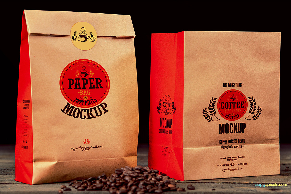 Coffee Branding & Packaging Mockups, a Cups & Container Mockup by ZippyPixels (Photo 14 of 14)