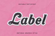Paper Cut Sticker Text Effect, a Templates & Theme by studiogstock (Thumbnail 1 of 2)