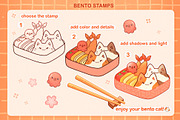 Procreate Brushes Anime, Cute Stamps, a Food Illustration by InkPrintsTattoo (Thumbnail 3 of 7)