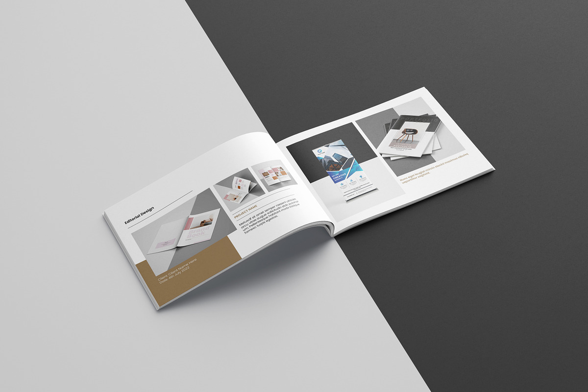 Design Portfolio Template, a Brochure Template by Template Shop (Photo 11 of 11)