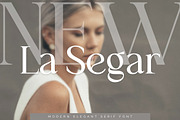 La Segar - Modern Elegant Serif Font, a Serif Font by Almeera Std (Thumbnail 1 of 6)