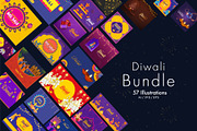 Diwali Bundle 2021 - Vol 1, an Object Graphic by Allies Interactive (Thumbnail 1 of 4)