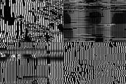 20 Seamless Broken B/W TV Patterns, a Pattern Graphic by Nordic Design (Thumbnail 5 of 9)