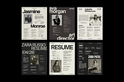 10 Resume bundle Canva Template, a Presentation Template by Amaré Creative (Thumbnail 5 of 9)