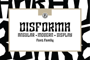 Disforma, a Sans Serif Font by Ahmet Altun (Thumbnail 1 of 5)