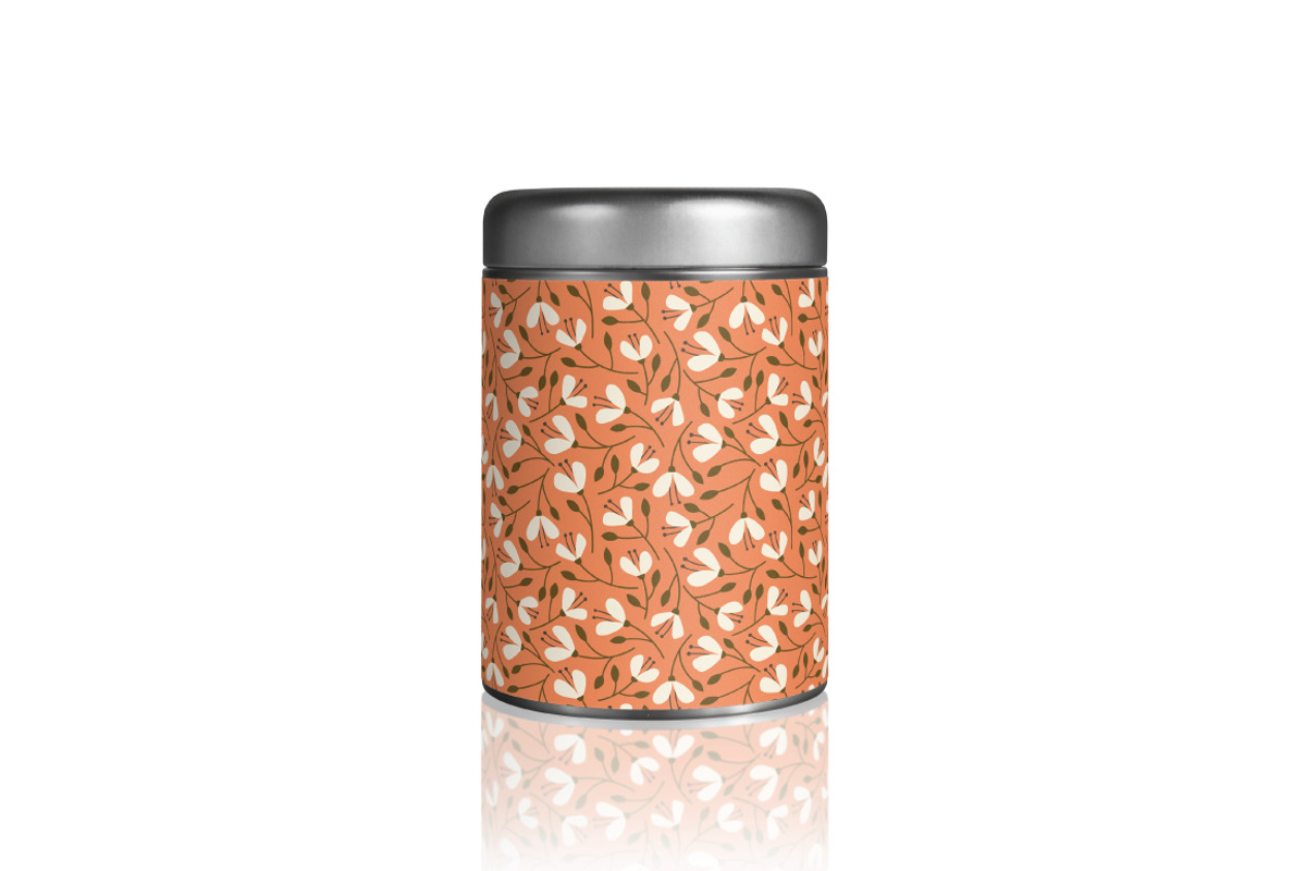 Peachy Flowers Repeat Vector Pattern, a Pattern Graphic by K McCormack Designs (Photo 3 of 4)