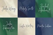 Belmont Script - 54 Ligatures!, a Script Font by Greg Nicholls (Thumbnail 7 of 11)