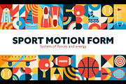 Sport mosaic pattern, a Sport Illustration by Vector Tradition (Thumbnail 3 of 3)