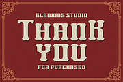 Carson Beer an Old Fashioned Font, a Script Font by Blankids Studio (Thumbnail 11 of 11)