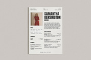 Modern One Page Resume Template, a Resume Template by Moscovita Studio (Thumbnail 5 of 8)