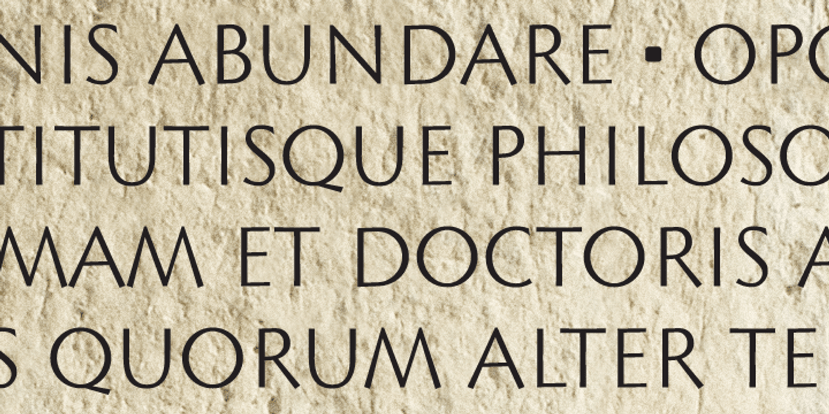 Lapidary Capitals, a Sans Serif Font by Kostic Type Foundry (Photo 3 of 3)