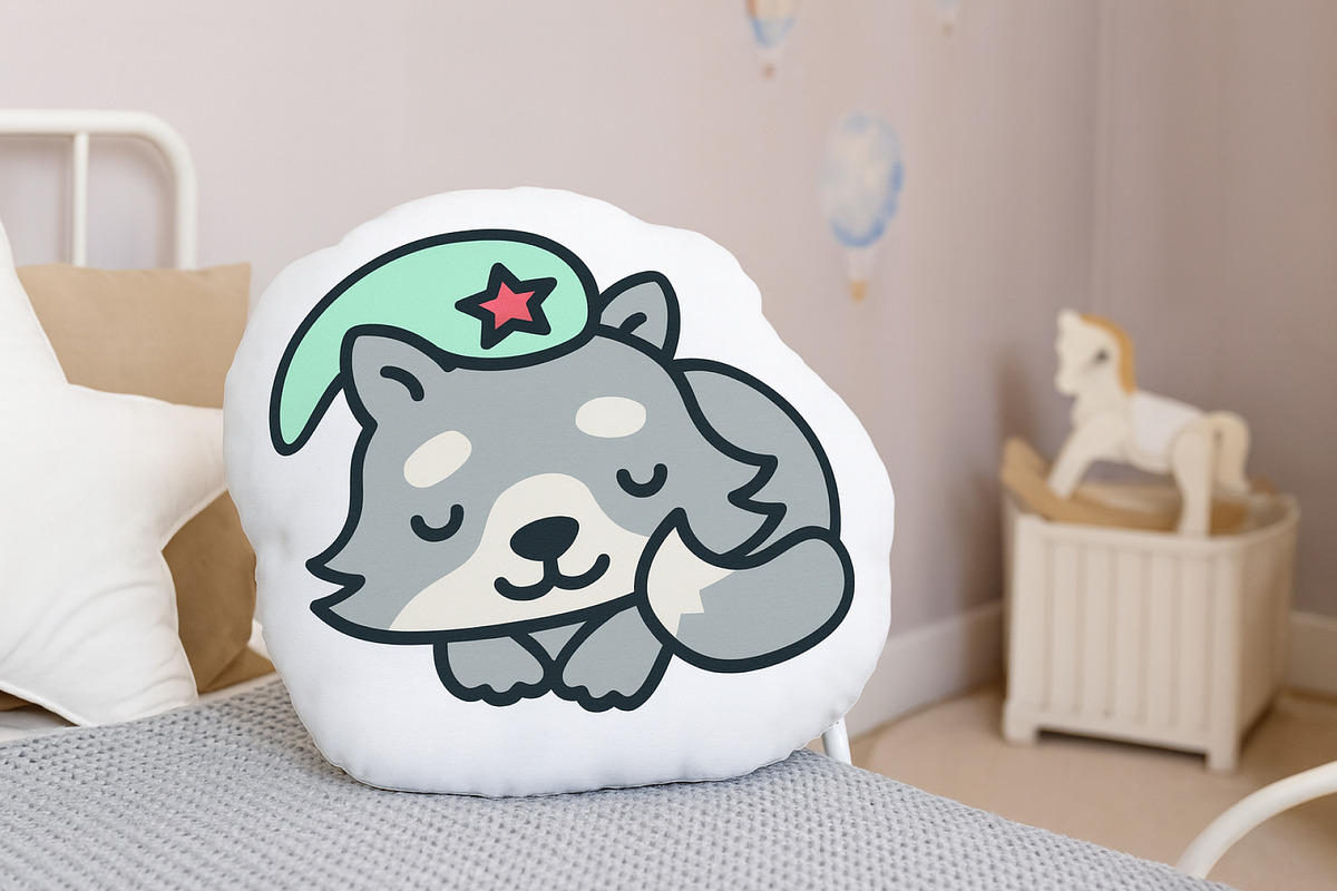 Cute Wolf Characters, an Animal Illustration by Palau (Photo 5 of 10)