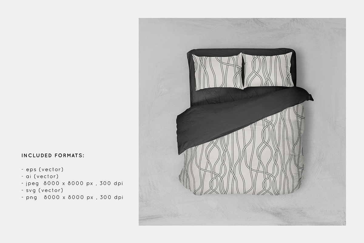 Interweaved Seamless Patterns Set, a Pattern Graphic by Curly_Pat (Photo 5 of 5)