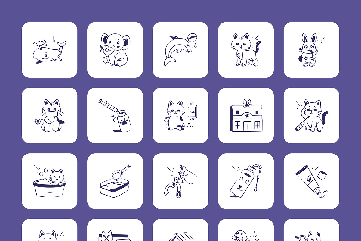 Wellness and Lifestyle Icons Bundle, an Outline Icon by Prosymbols (Photo 16 of 18)