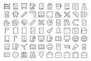 150+ Education Vector Icons, an Outline Icon by Vectors Market (Thumbnail 2 of 4)