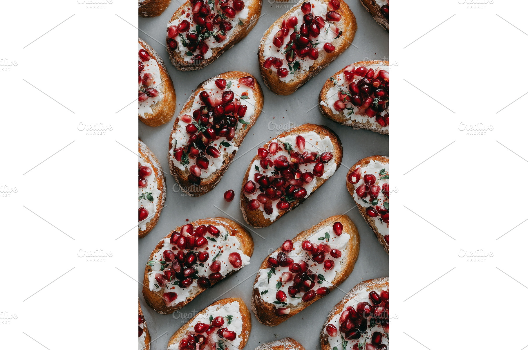 This bruschetta is topped with a, a Food & Drink Photo by ZinetroN