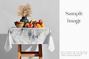 Square Tablecloth Mockups, a Household Mockup by mock-ups (Thumbnail 17 of 28)