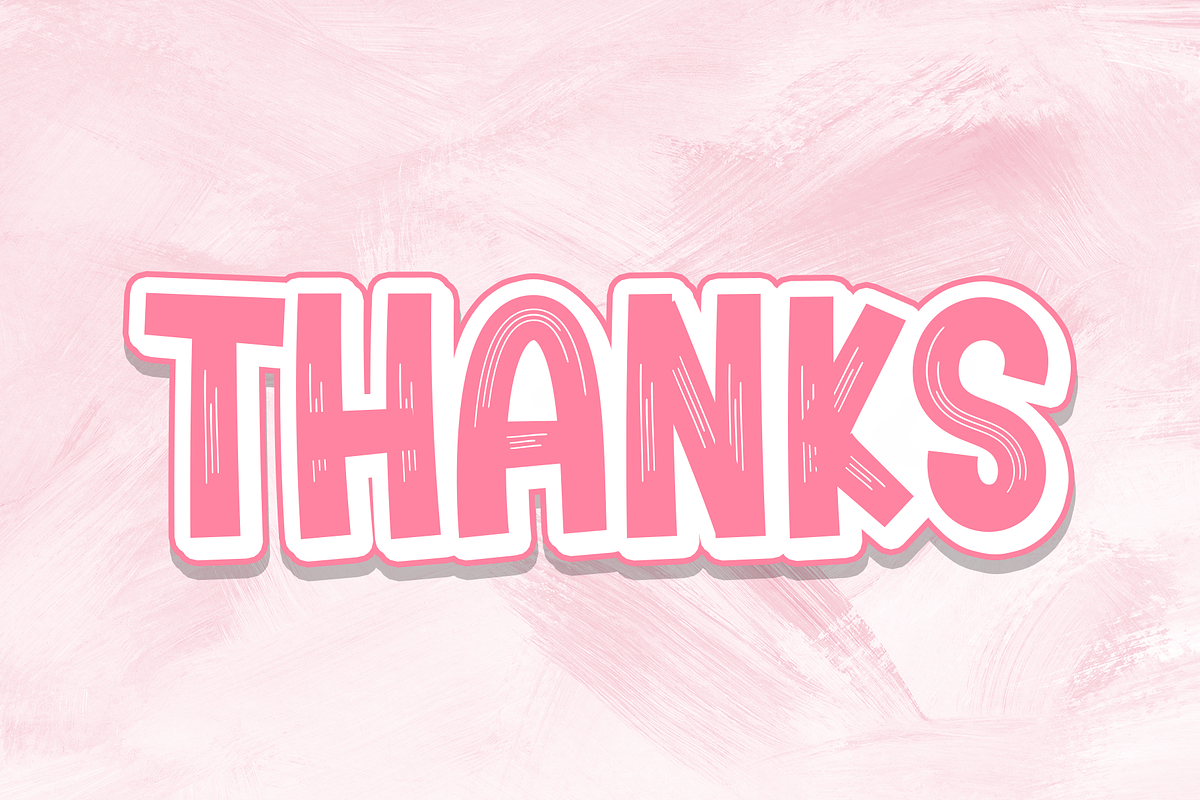 Pink Brush | Script Font, a Script Font by Scratchones (Photo 8 of 8)